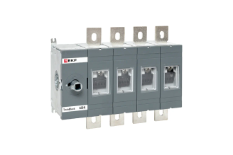 Рубильник EKF TwinBlock 630 А 4P без рукоятки tb-s-630-4p