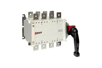 Рубильник-переключатель EKF PowerSwitch 400 А 4P pscs-400-4