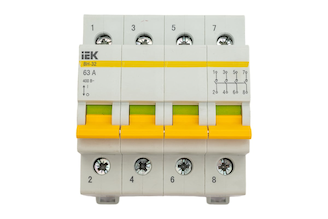 Выключатель нагрузки IEK ВН-32 63А/4П ИЭК MNV10-4-063