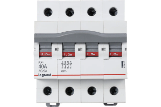 Выключатель-разъединитель Legrand RX3 40 А 4P 419417