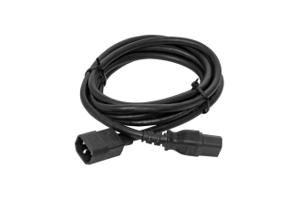 Кабель питания EKF TERACOM C13-C14 3х0,75 мм², 2 м, TRC-PCA-C13-C14-0.75-2M