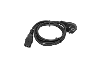 Кабель питания EKF TERACOM C13 — CEE 7/7 Schuko 3х1,5 мм², 2 м, TRC-PCA-C13-SH-2M