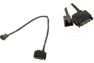 Переходник питания для вентиляторов Pro Legend PL1468 1хSATA - 4pin, 30 см