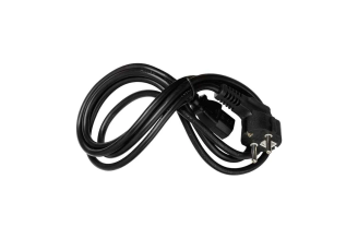 Электрический кабель Simon, с вилкой 2к+з Schuko, 2м, графит KTL8-14