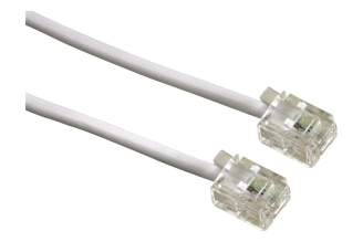 Телефонный удлинитель Pro Legend PL1204 RJ11 5 м, белый