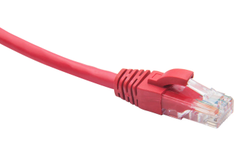 Коммутационный шнур DATAREX U/UTP Cat.5e LSZH нг(А)-HF 3 м красный DR-181311