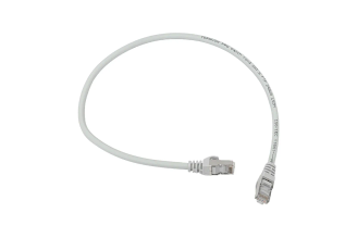 Экранированный патч-корд EKF TERACOM PRO Cat.6 FTP оболочка LSZH серый (0,5м) TRP-6FTP-LSH-05M-GY