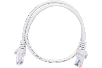 Патч-корд GENERICA кат.5е UTP 0.5м серый PC01-C5EU-05M-G