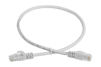 Патч-корд GENERICA кат.5е UTP 1м серый PC01-C5EU-1M-G