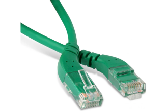 Патч-корд Hyperline PC-APM-UTP-RJ45/L45-RJ45/L45-C5e-5M-LSZH-GN U/UTP 232789