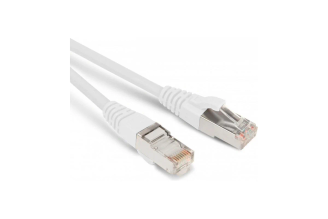 Патч-корд Hyperline PC-LPM-SFTP-RJ45-RJ45-C5e-2M-LSZH-WH, SF/UTP, Cat.5e, 2 м, белый, 264357