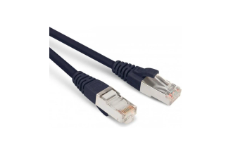 Патч-корд Hyperline PC-LPM-SFTP-RJ45-RJ45-C5e-5M-LSZH-BK, SF/UTP, Cat.5e, 5 м, черный, 264375