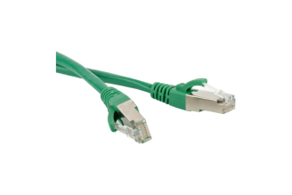 Патч-корд Hyperline PC-LPM-STP-RJ45-RJ45-C5e-2M-LSZH-GN F/UTP 2 м 230099
