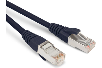 Патч-корд Hyperline PC-LPM-STP-RJ45-RJ45-C6-2M-LSZH-BK, U/FTP, Cat.6, 2 м, черный, 230357