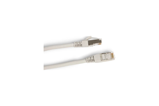 Патч-корд Hyperline PC-LPM-STP-RJ45-RJ45-C6a-15M-LSZH-GY F/UTP Cat.6a 15 м серый 239149