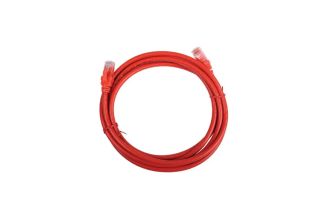 Патч-корд Hyperline Cat.5e U/UTP LSZH 0.3 м красный 229928