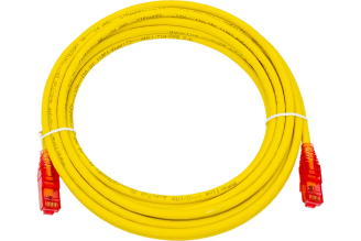 Патч-корд Hyperline PC-LPM-UTP-RJ45-RJ45-C5e-5M-LSZH-YL U/UTP 229966
