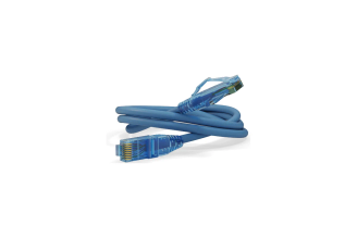 Патч-корд Hyperline Cat.6 U/UTP RJ-45 LSZH 2 м синий 230234