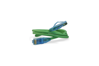 Патч-корд Hyperline U/UTP Cat.6 RJ45 2 м LSZH зеленый 230236