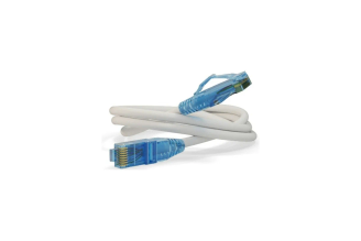 Патч-корд Hyperline Cat.6 U/UTP RJ-45 LSZH 3 м белый 230268