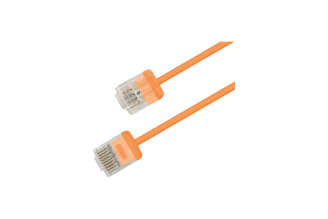 Патч-корд Hyperline U/UTP RJ45-RJ45 Cat.6 LSZH 3 м оранжевый 490734