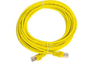 Коммутационный шнур ITK кат. 5e UTP LSZH 5 м желтый PC05-C5EUL-5M