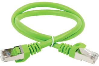 Коммутационный шнур ITK кат.5e FTP 5 м зеленый PC02-C5EF-5M