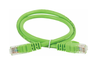 Коммутационный шнур ITK патч-корд, кат.5Е UTP, LSZH, 2м, зеленый PC02-C5EUL-2M