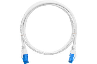 Шнур NIKOMAX U/UTP категория 6, 5 м, белый, NMC-PC4UE55B-050-C-WT
