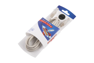 Неэкранированный патч-корд REXANT U/UTP Cat.5e RJ45/8P8C, 1.5 м, 06-3202