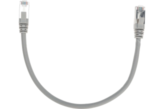 Патч-корд REXANT F/UTP Cat6 RJ45-RJ45 0,3 м серый 02-0210-03