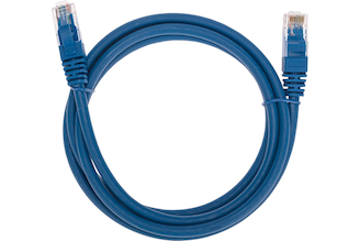 Патч-корд REXANT u/utp cat 6, rj45-rj45, 26awg, lszh, синий, 1.5м 02-0294-105