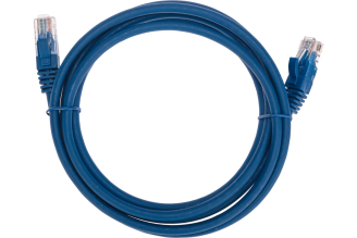 Патч-корд REXANT U/UTP Cat 6 RJ45-RJ45 2 м синий 02-0294-2