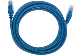 Патч-корд REXANT U/UTP Cat 6 RJ45-RJ45 3 м синий 02-0294-3