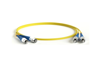 Оптический патч-корд Hyperline FC/UPC-FC/UPC SM 9/125 OS2, дуплексный, 50 м, арт. 244186
