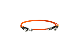 Волоконно-оптический шнур Hyperline FC-D2-50-FC/PR-FC/PR-H-2M-LSZH-OR FC-FC MM 50/125 OM2 2 м 239419