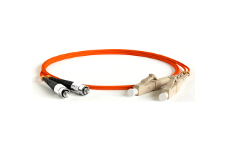 Оптический патч-корд Hyperline FC-D2-50-FC/PR-LC/PR-H-40M-LSZH-OR 391904, FC-LC, 40 м