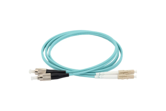 Оптический соединительный шнур ITK FPC5003-FCU-LCU-C2L-1M FC-LC, OM3, 1 м