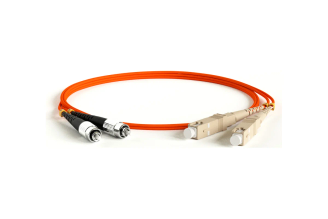 Волоконно-оптический патч-корд Hyperline FC-SC MM 50/125 OM2, 2.0 мм, 30 м, 247607