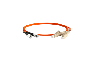 Волоконно-оптический шнур Hyperline FC-D2-50-FC/PR-SC/PR-H-3M-LSZH-OR FC-SC MM 50/125 OM2 3 м 239426