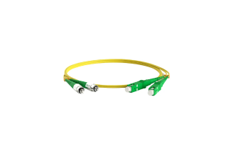 Дуплексный оптический патч-корд Hyperline 238597 FC-SC OS2 SM 9/125 10 м