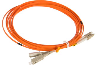 Переходной волоконно-оптический шнур NIKOMAX SC-LC 5 м NMF-PC2M2C2-SCU-LCU-005