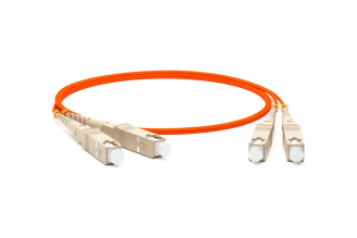Оптический патч-корд Hyperline 357459 SC-SC MM 62.5/125 OM1 2 м