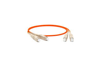 Волоконно-оптический шнур Hyperline FC-D2-50-SC/PR-SC/PR-H-10M-LSZH-OR SC-SC MM 50/125 OM2 10 м 239442