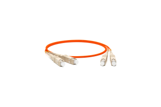 Волоконно-оптический шнур Hyperline FC-D2-50-SC/PR-SC/PR-H-5M-LSZH-OR SC-SC MM 50/125 OM2 5 м 239437