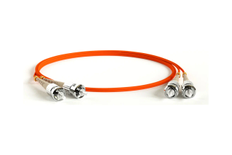 Оптический патч-корд Hyperline 376379 ST-ST MM 62.5/125 OM1 0.5 м
