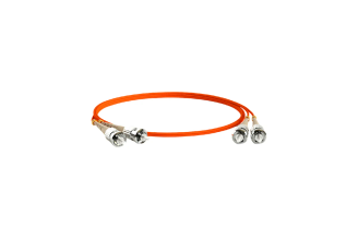Дуплексный оптический патч-корд Hyperline 243216 ST-ST OM2 MM 50/125 15 м