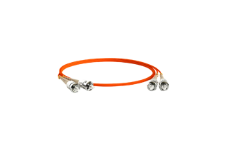 Волоконно-оптический шнур Hyperline FC-D2-50-ST/PR-ST/PR-H-3M-LSZH-OR ST-ST MM 50/125 OM2 3 м 239450