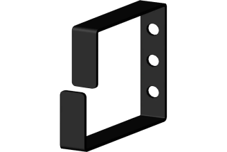 Кабельное кольцо DKC металлическое 40x60 мм черное R5ITCP4060B