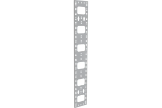 Кабельный органайзер вертикальный ITK 150x12 мм 47U серый CO35-15047-R